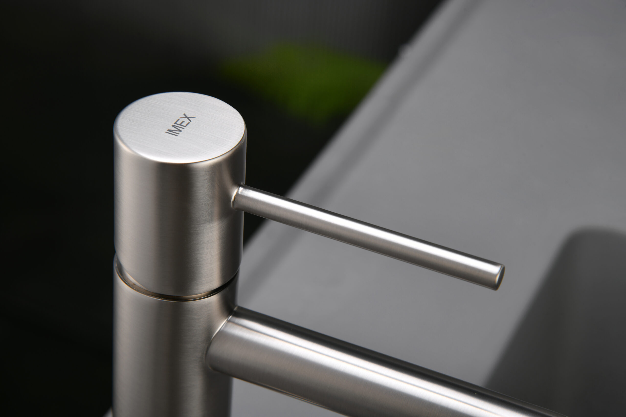 Смеситель для раковины imex monza bdm039-1nq brushed nickel