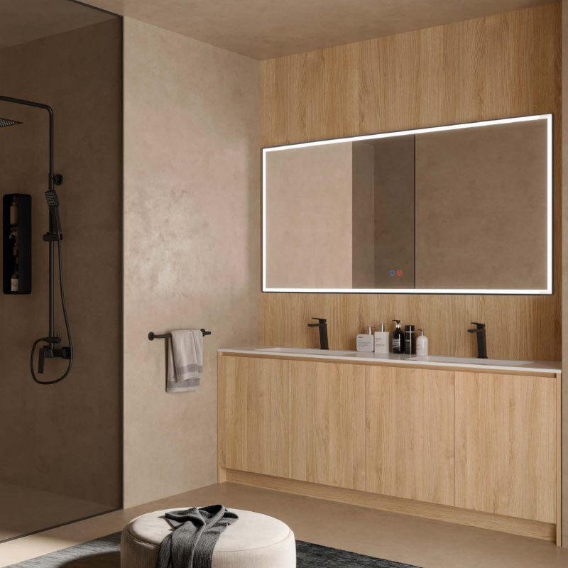 Швейцарское зеркало с подсветкой - Ledimex