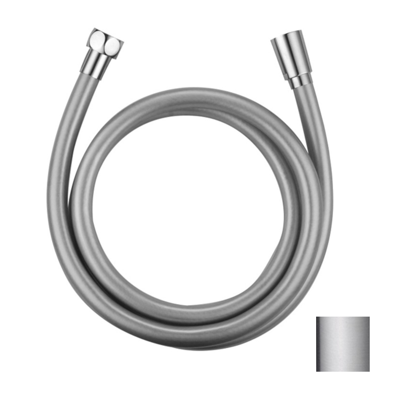 Душевой шланг из нержавеющей стали 150см imex flx005/ac stainless steel