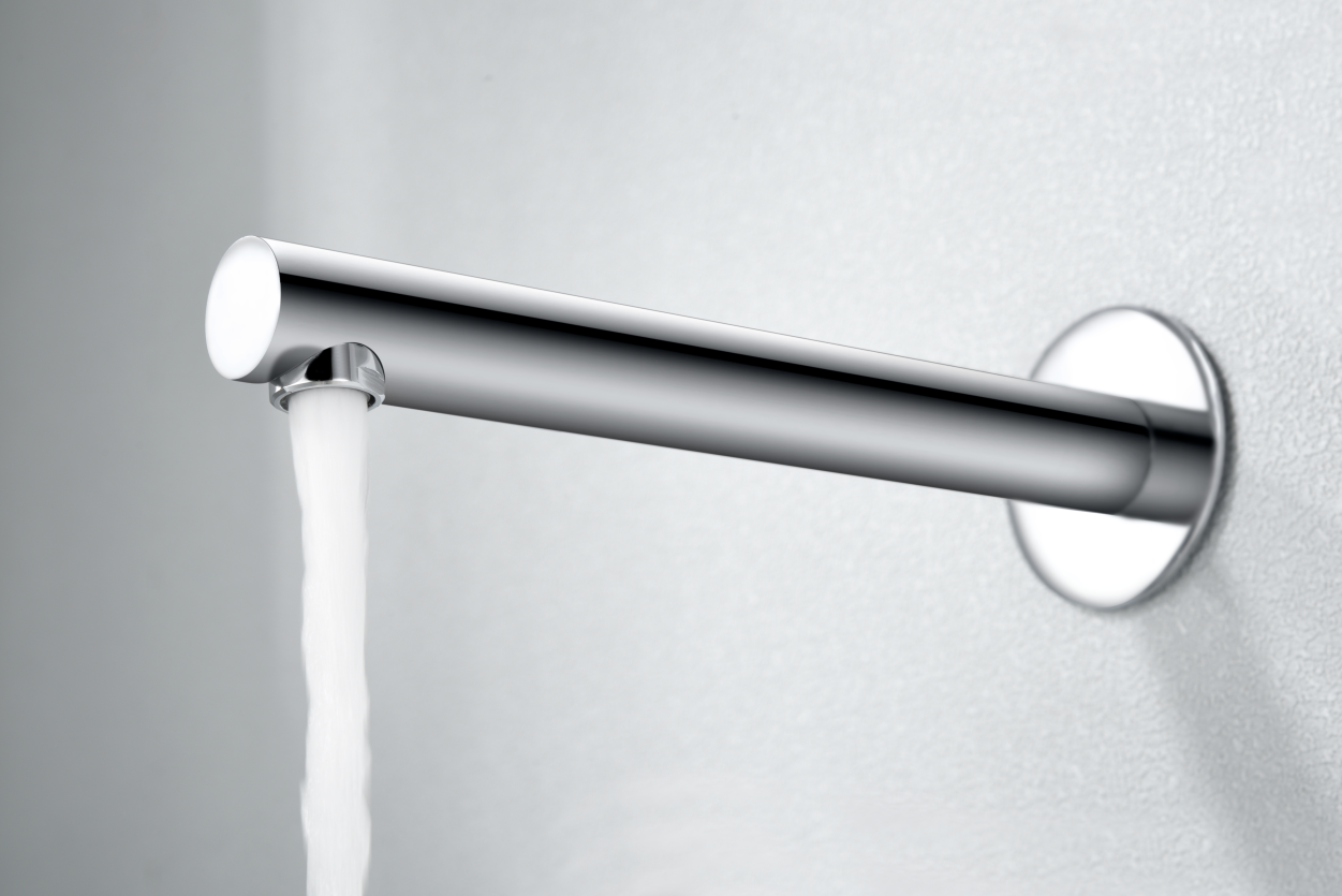 Смеситель для раковины настенный скрытая часть в комплекте imex olimpo glc033 chrome