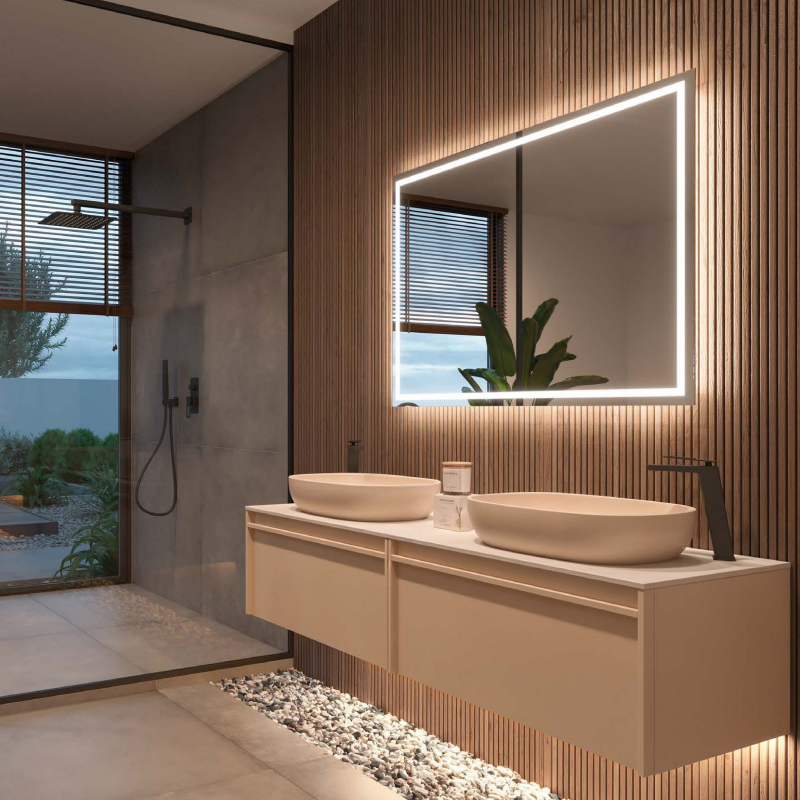 Зеркало французское с подсветкой - Ledimex