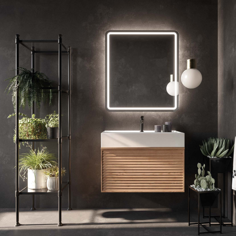 Зеркало АВСТРИЯ с подсветкой спереди - Ledimex