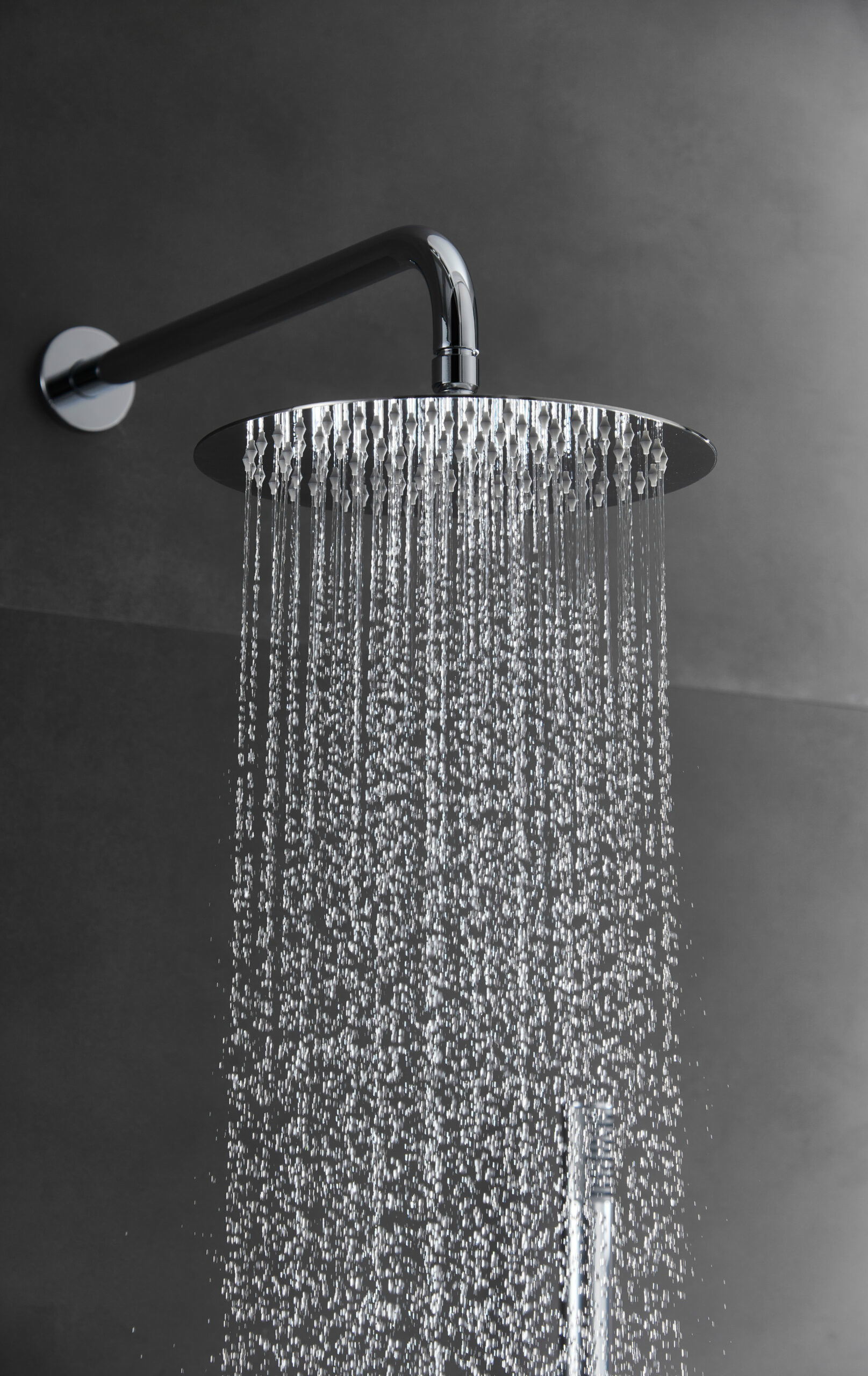 Смеситель для душа скрытого монтажа готовый комплект верхний душ верхний душ ø25cм imex monza gpm039 chrome