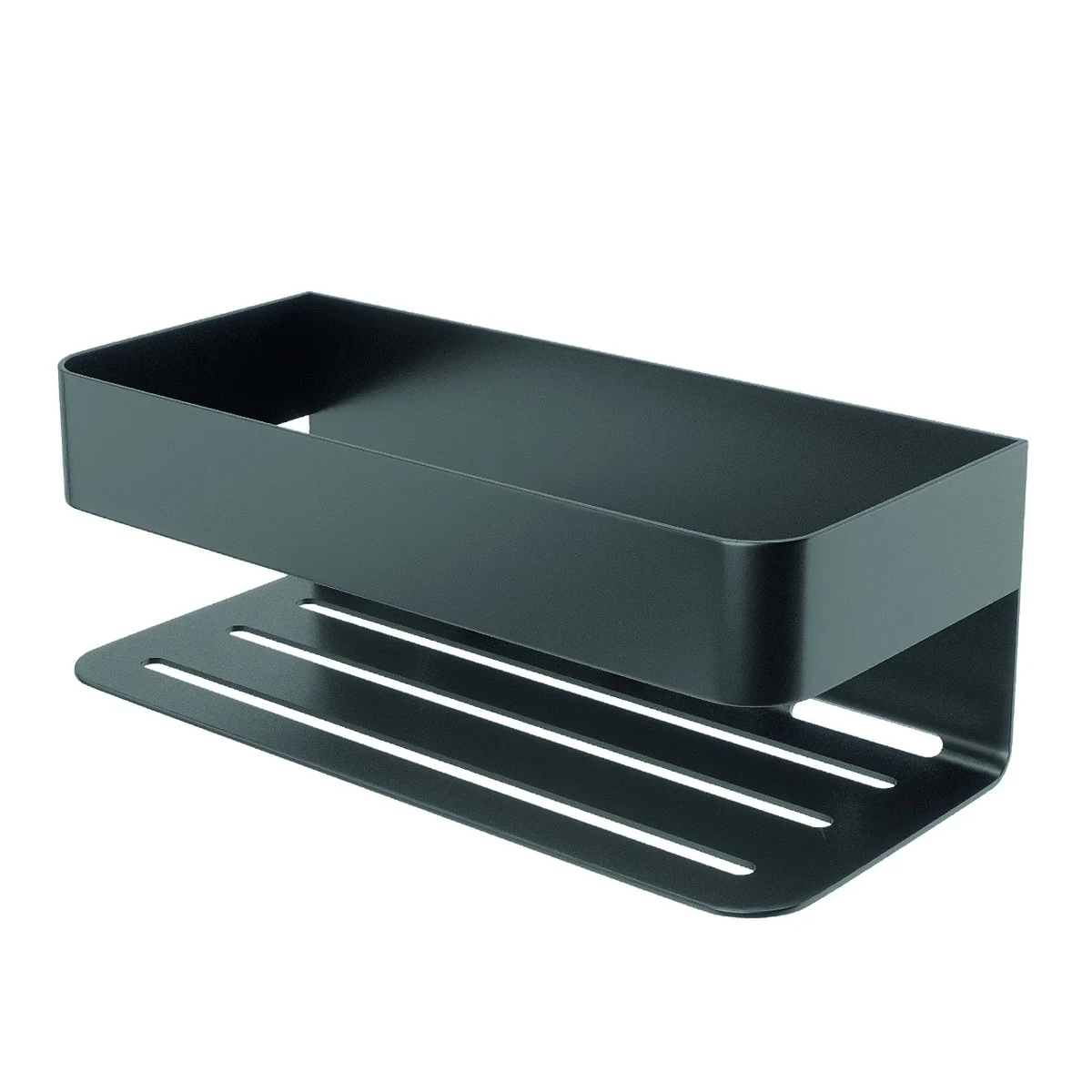 Полочка настенная 25см из нерж. стали medimex mayura ady007/bgm black gun metal pvd