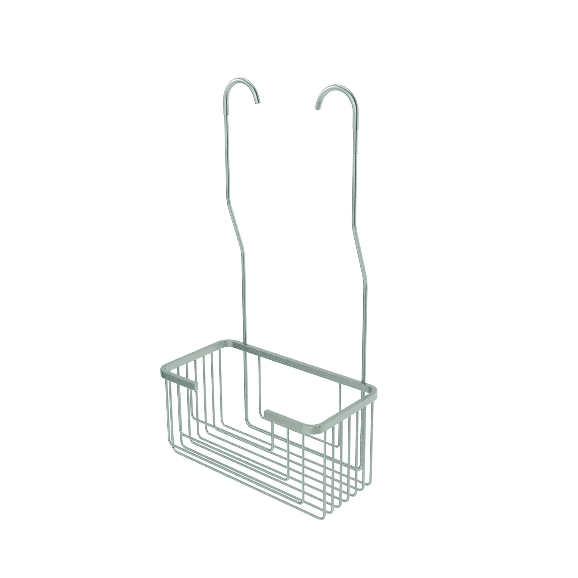 Корзина настенная 25см из нерж.стали с креплением за выходы смесителя из стены medimex adg003/ac stainless steel