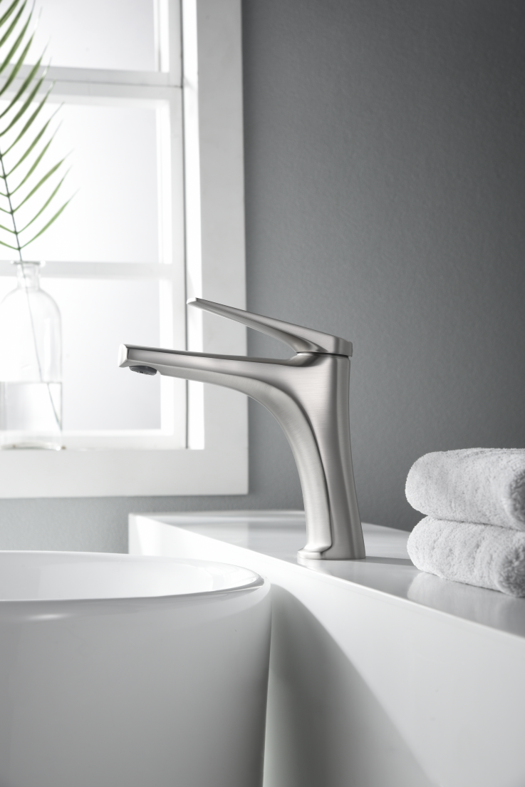 Смеситель для раковины imex delos bdd055-1ac stainless steel