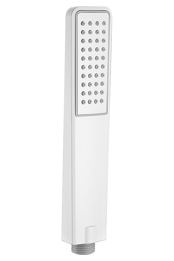 Душевая лейка 1 режим imex henk mdh013/bl matt white