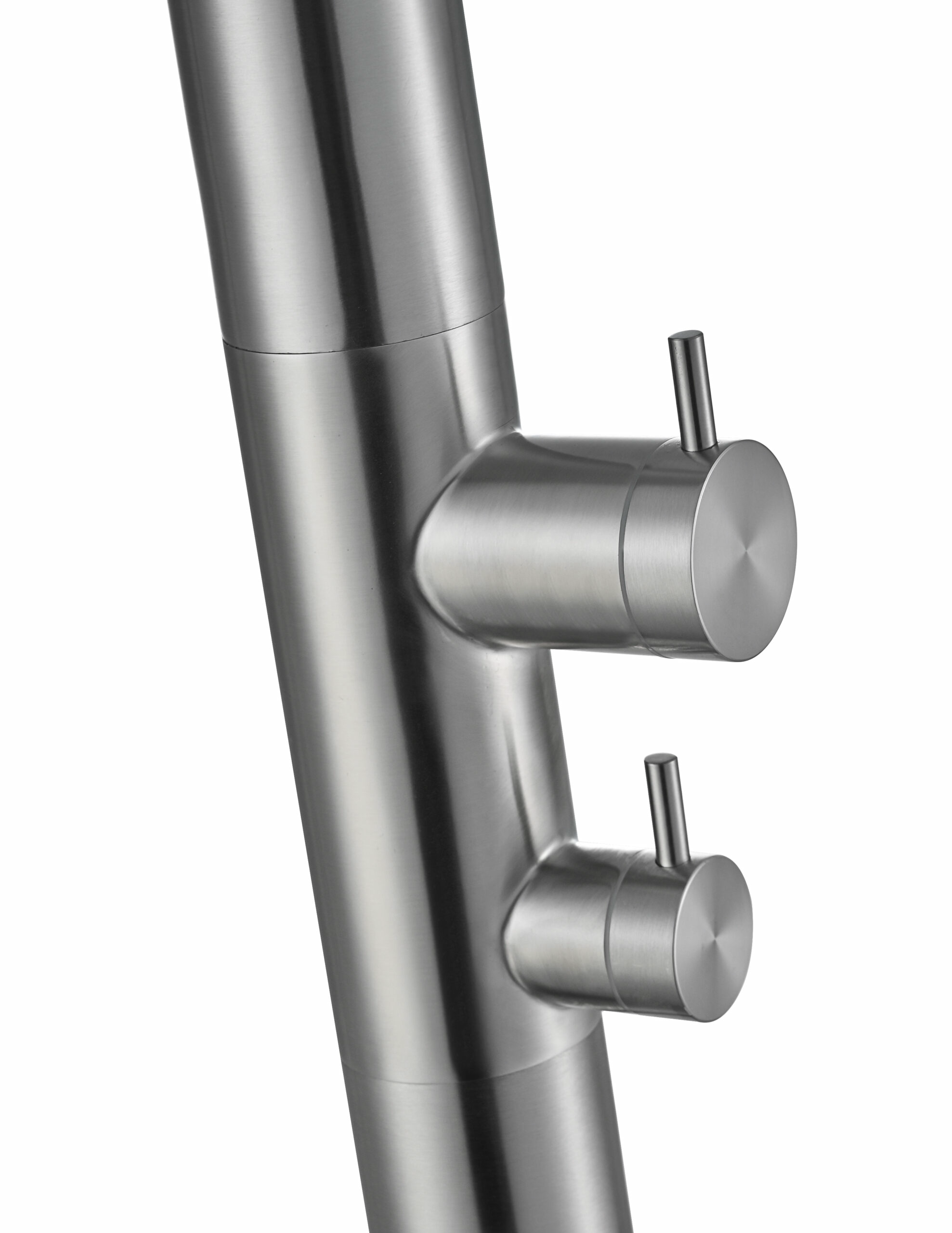 Душевая колонна напольная с переключателем на излив для ног без смешивания воды poolimex michigan gpm007/ac stainless steel