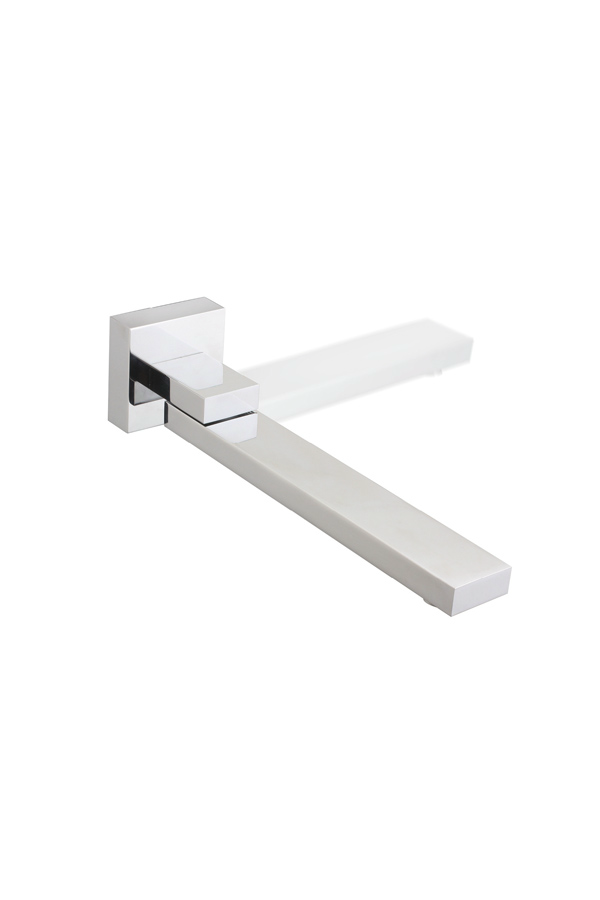 Излив на ванну поворотный 24см imex cbp001 chrome