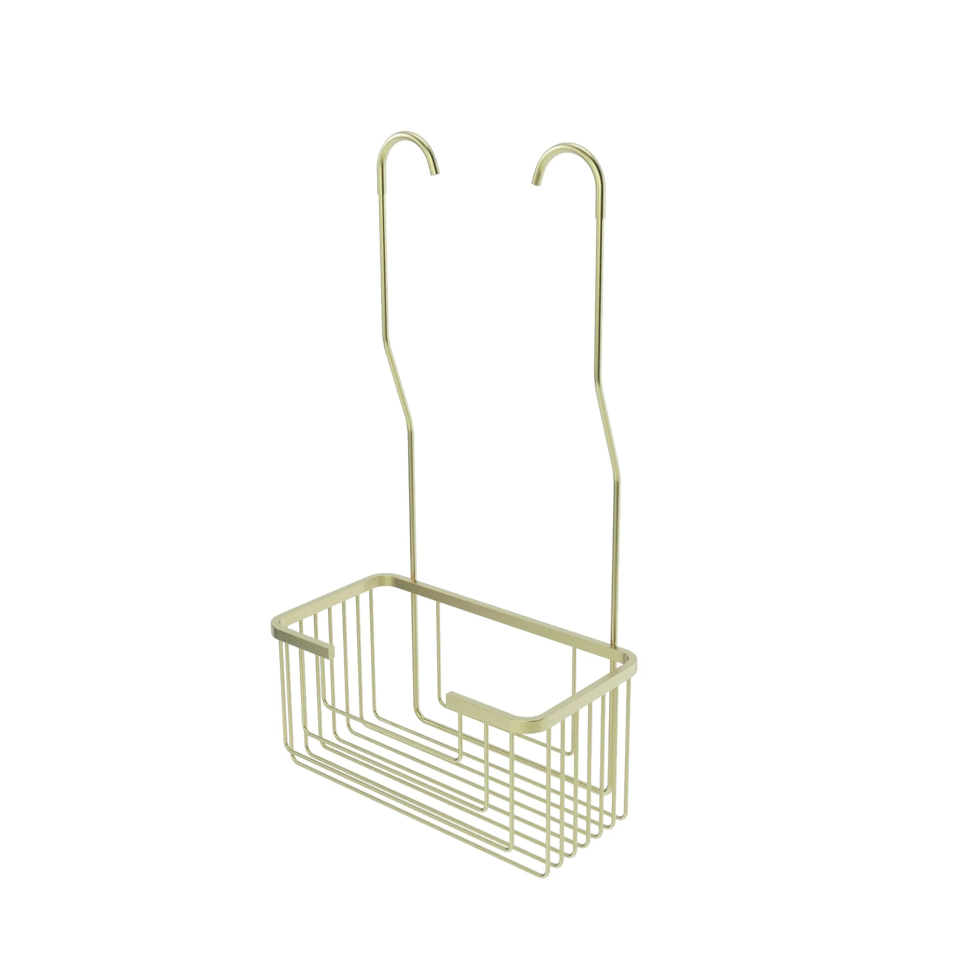 Корзина настенная 25см из нерж.стали с креплением за выходы смесителя из стены medimex adg003/oc brushed gold pvd