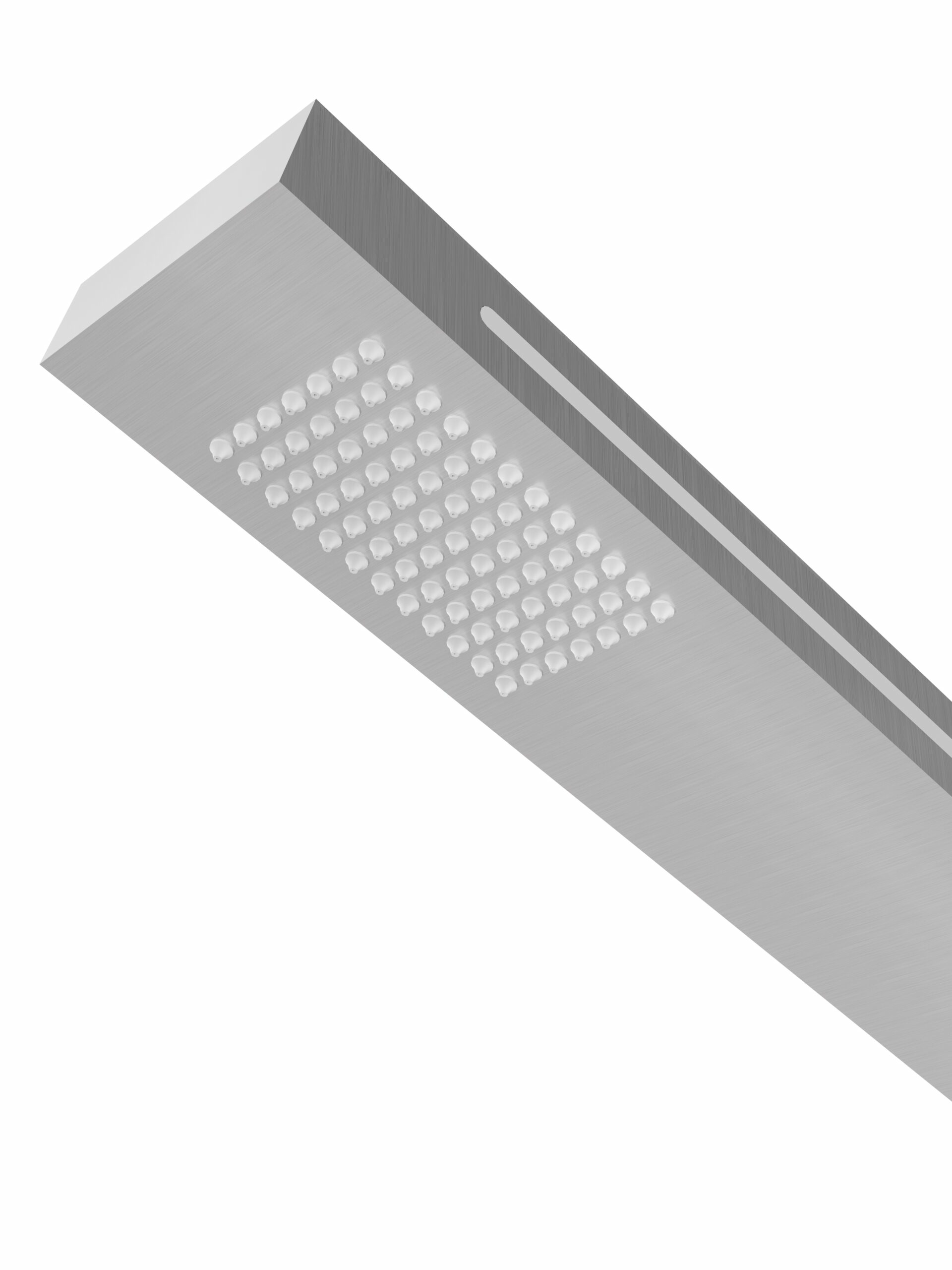 Душевая колонна напольная с краном без смешивания и led подсветкой poolimex sense gps016/ac stainless steel