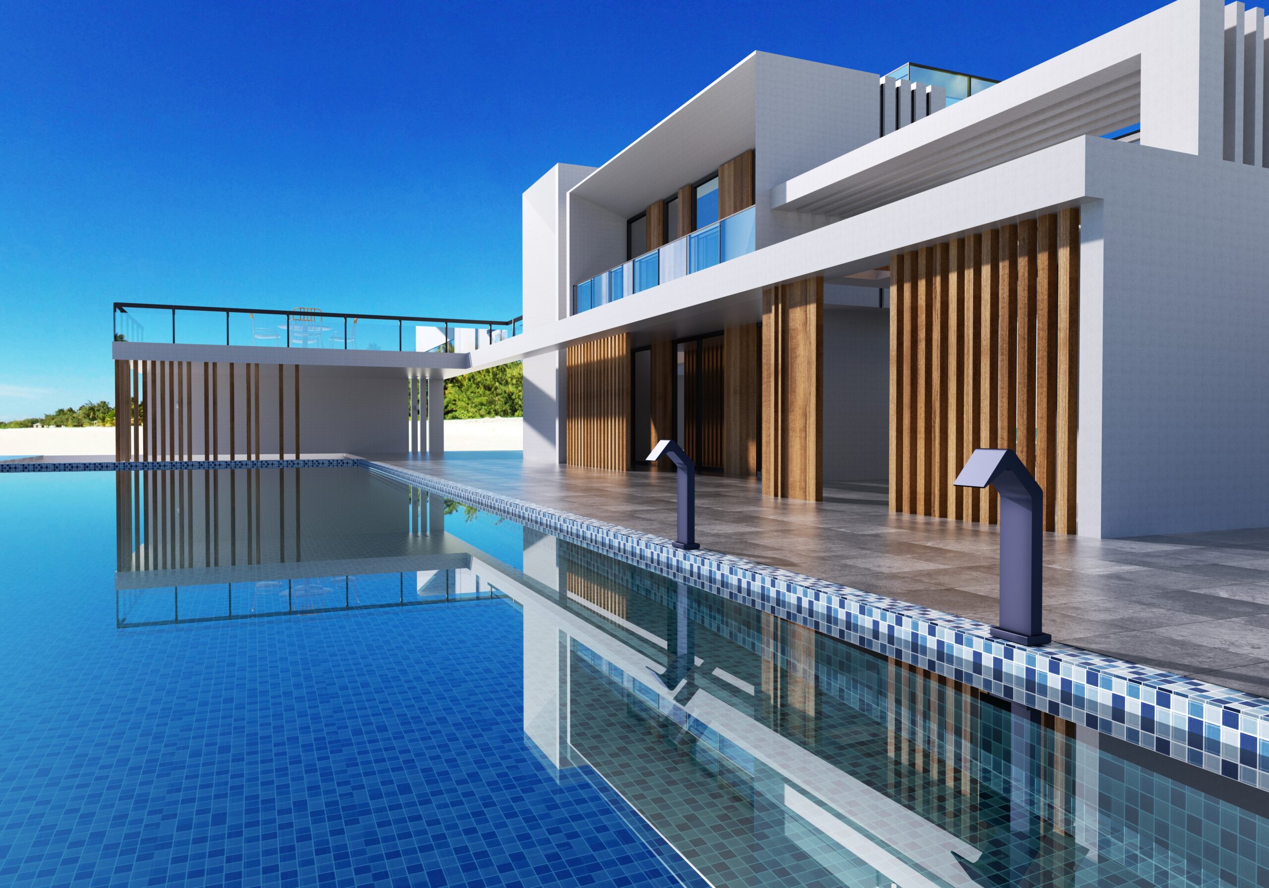 Садовая душевая колонна NIAGARA для бассейна, нержавеющая сталь S316, цвет "морской синий" - CPN002/AAO