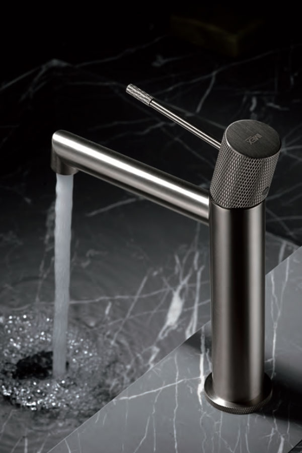 Смеситель для раковины imex line bdd038-1nq brushed nickel