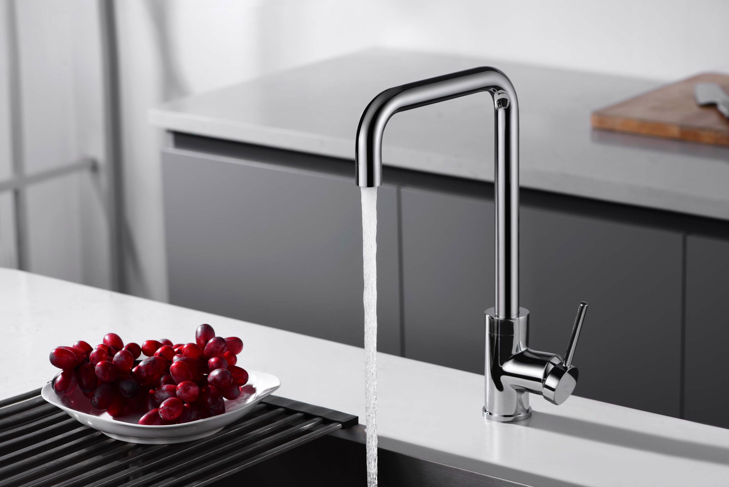 Смеситель для кухни imex loira gcr004 chrome