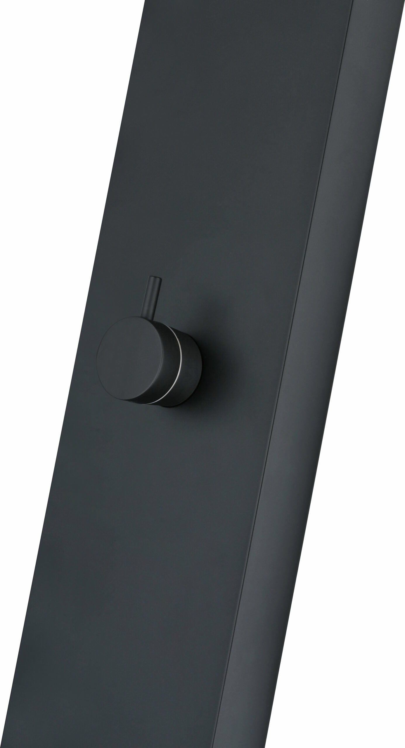 Душевая колонна напольная с краном без смешивания и led подсветкой poolimex sense gps016/ang matt black