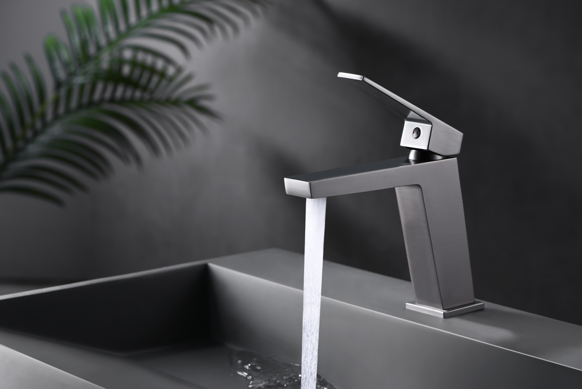 Смеситель для раковины imex art bdar025-1bgm black gun metal pvd