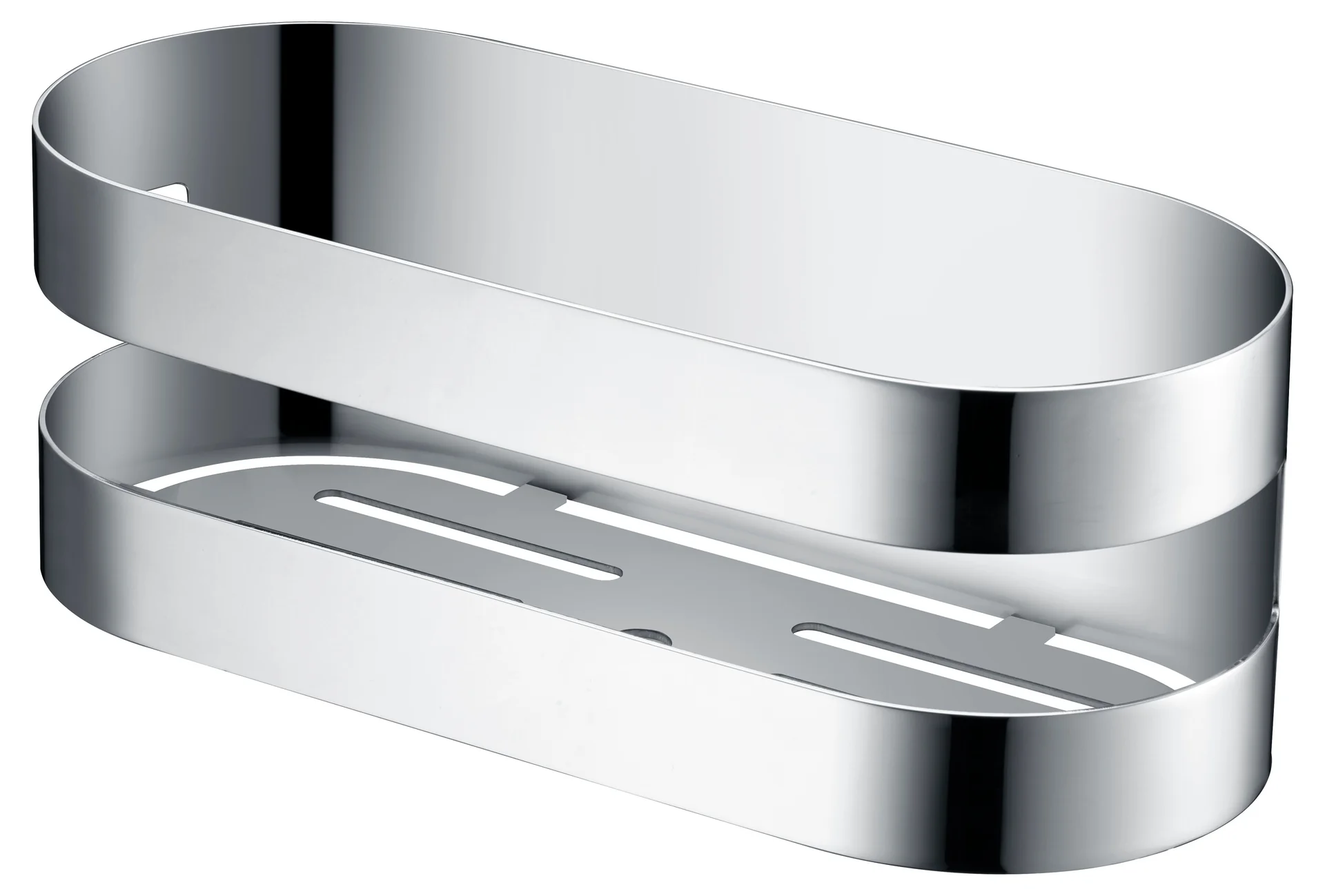 Полочка настенная 25см из нерж. стали imex nirmala adl012 chrome