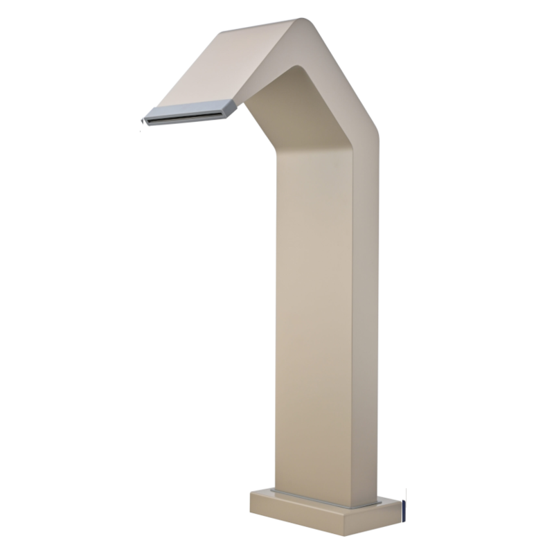 Душевая колонна для садового бассейна NIAGARA из стали S316 цвета мокко - CPN002/AMK