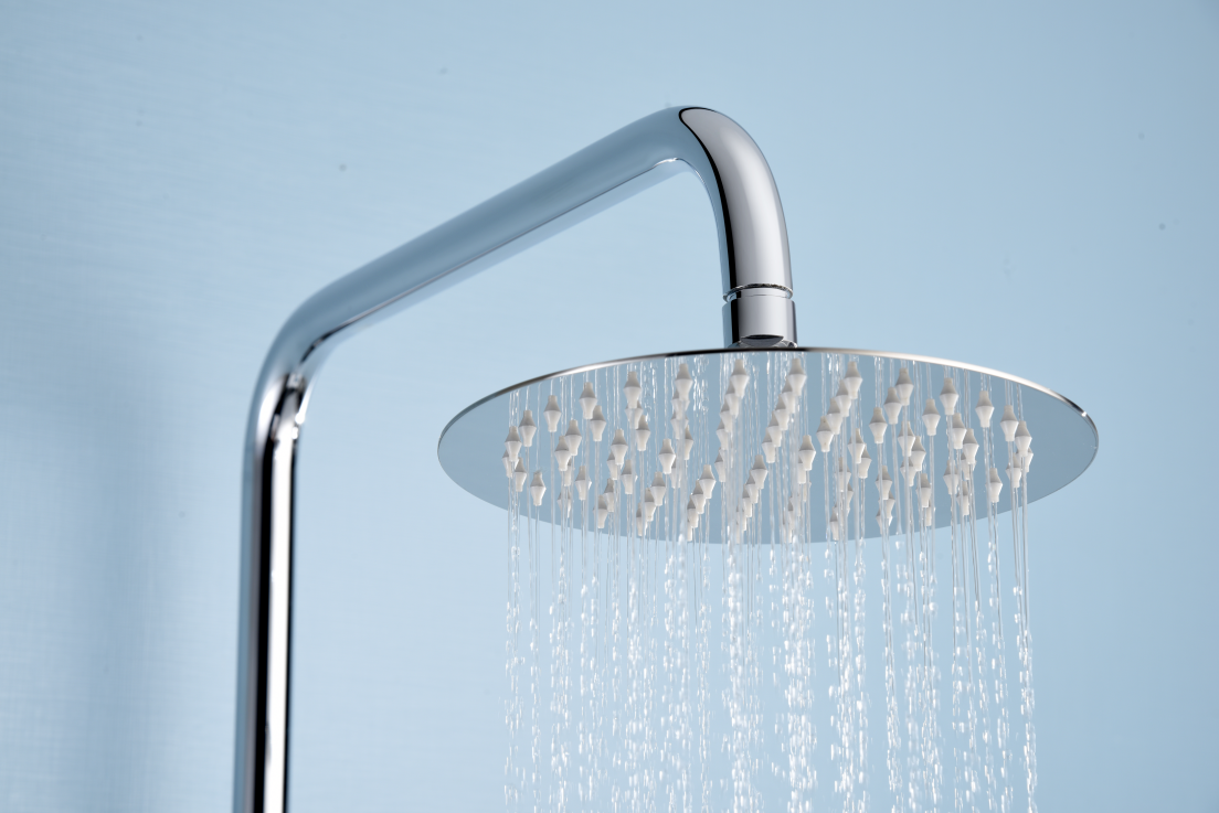 Смеситель для душа термостатический настенный с душевым набором imex kent btk017-eco chrome