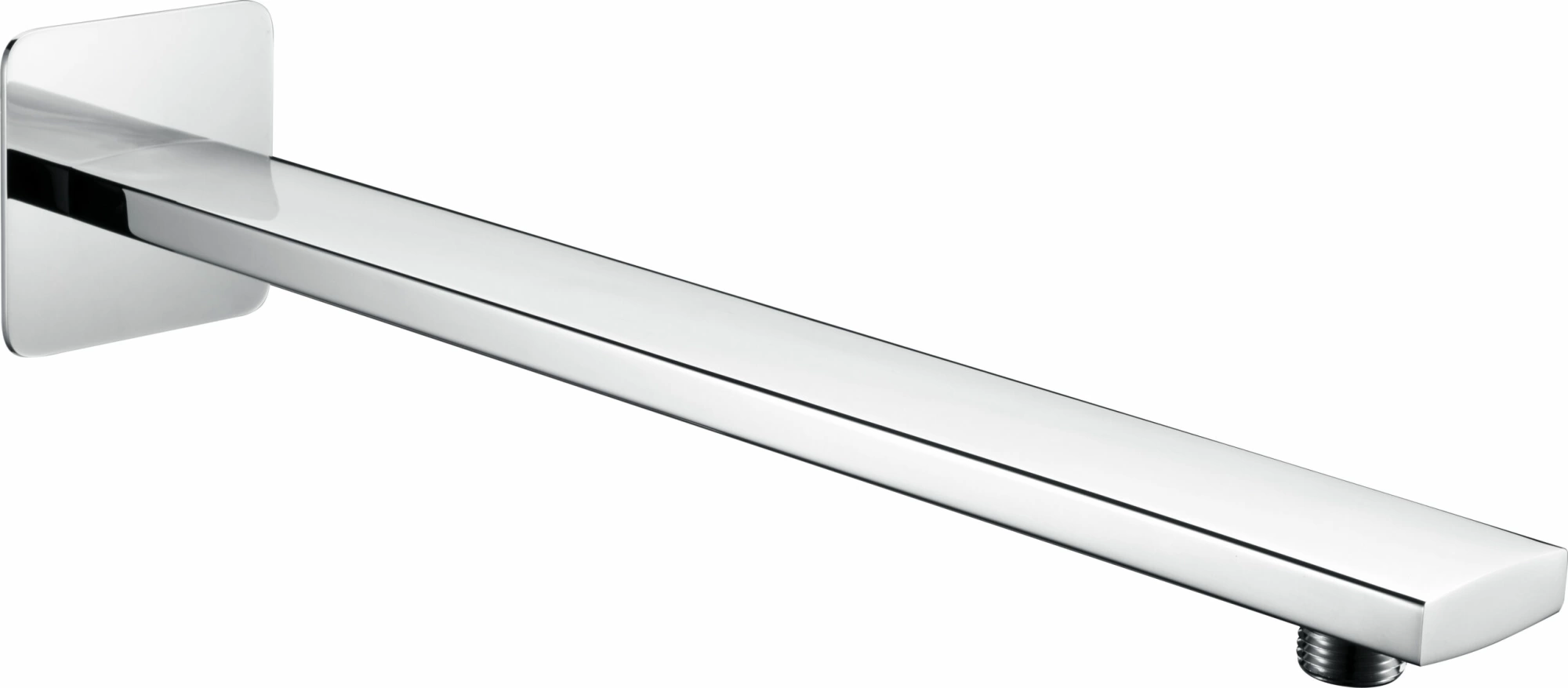 Кронштейн душевой настенный 40см imex bpc005 chrome