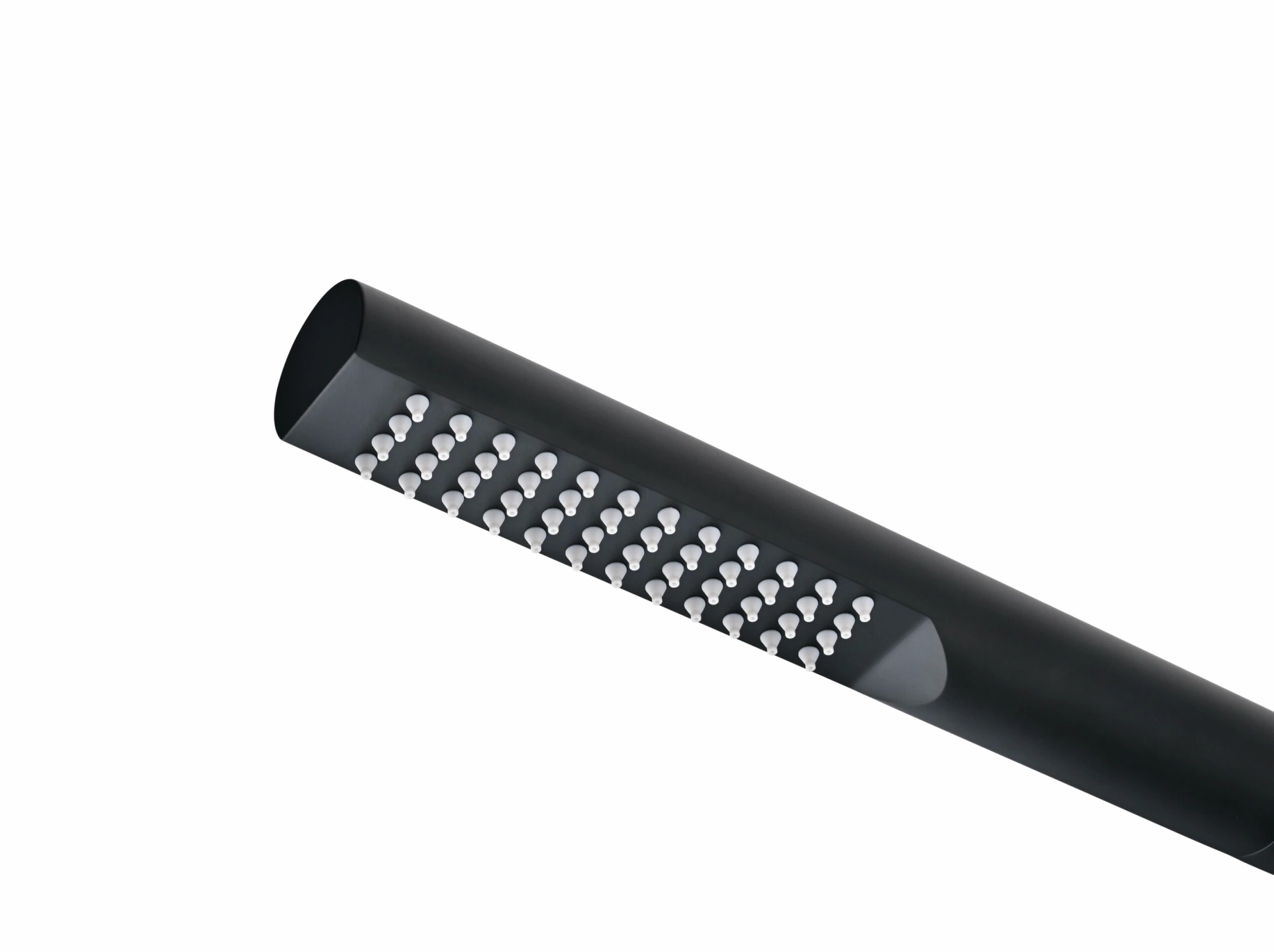 Душевая колонна напольная с краном без смешивания poolimex nevada gpn009/ang matt black