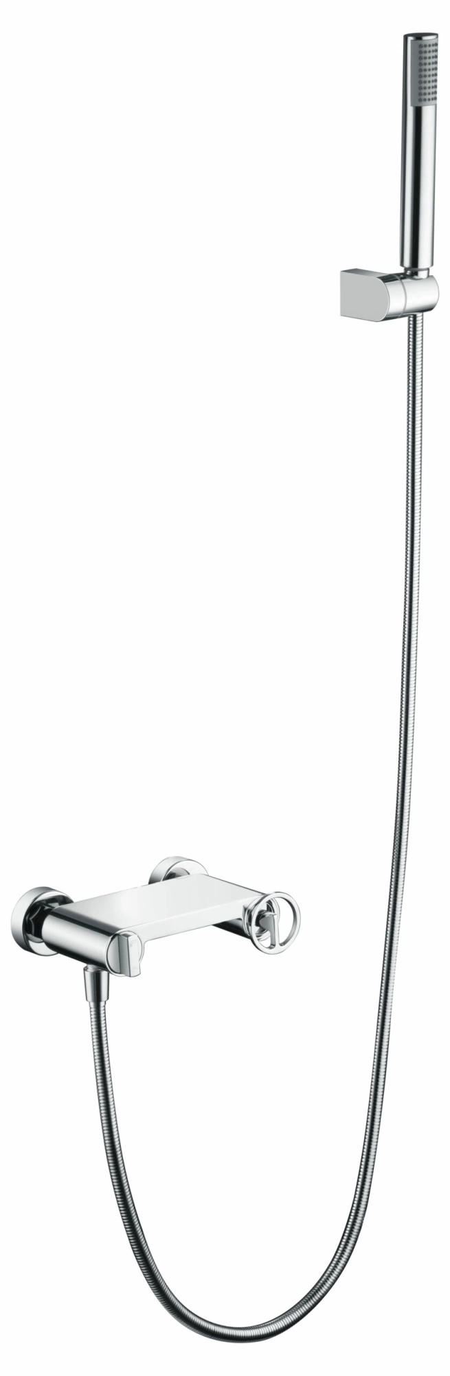 Смеситель для душа настенный с душевым набором imex olimpo bdc033-5 chrome