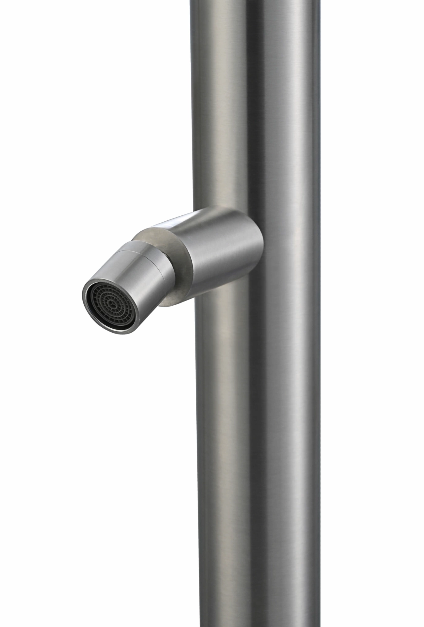 Душевая колонна напольная с переключателем на излив для ног без смешивания воды poolimex michigan gpm007/ac stainless steel