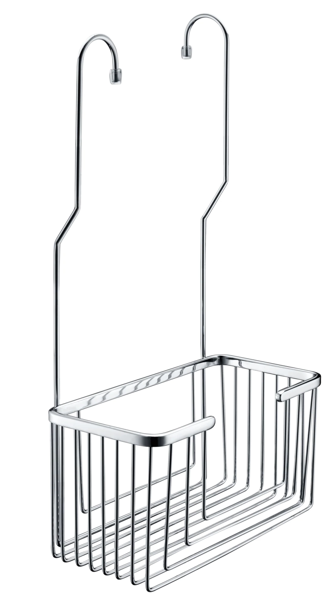 Корзина настенная 25см из нерж.стали с креплением за выходы смесителя из стены medimex adg003 chrome