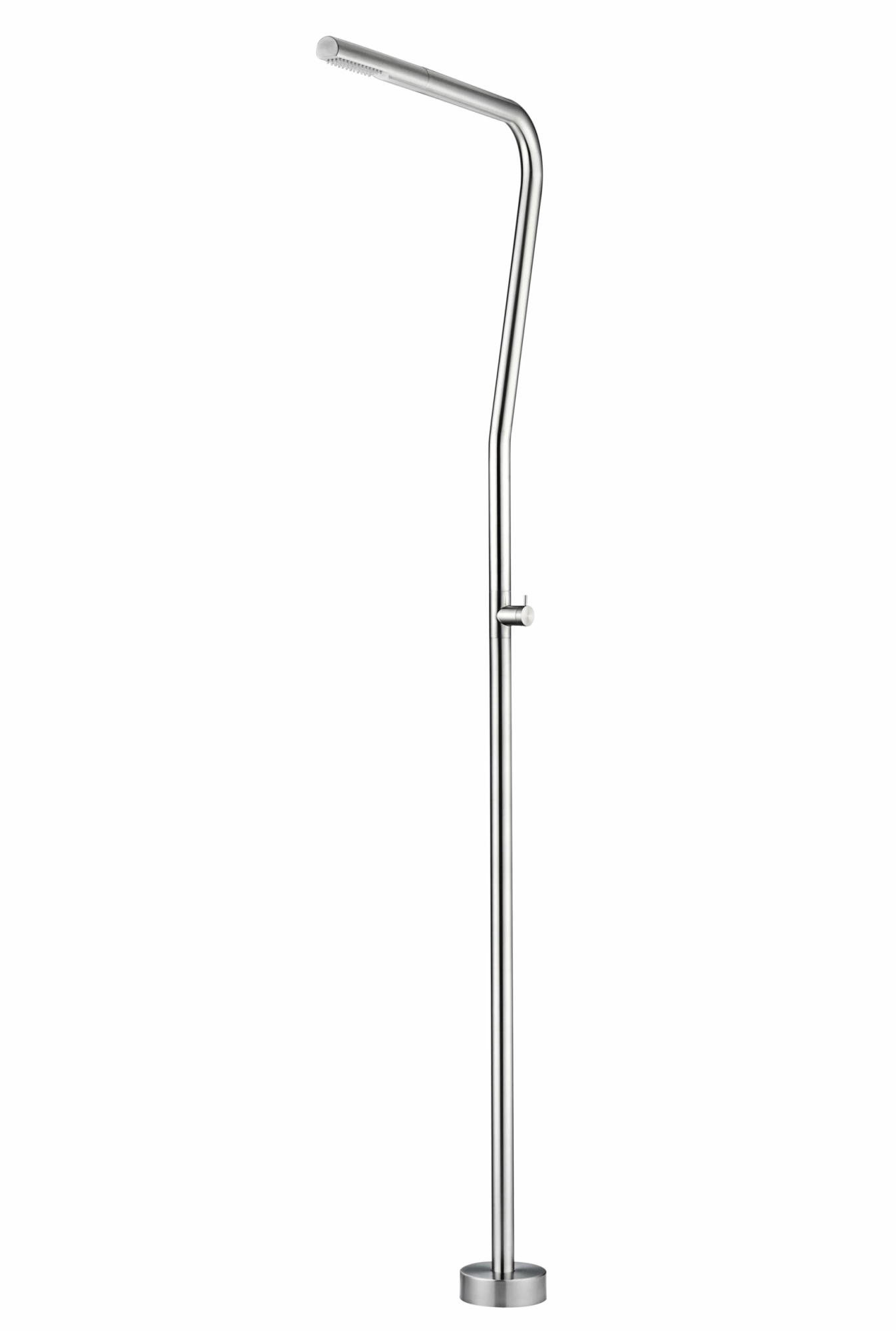 Душевая колонна напольная с краном без смешивания poolimex nevada gpn009/ac stainless steel