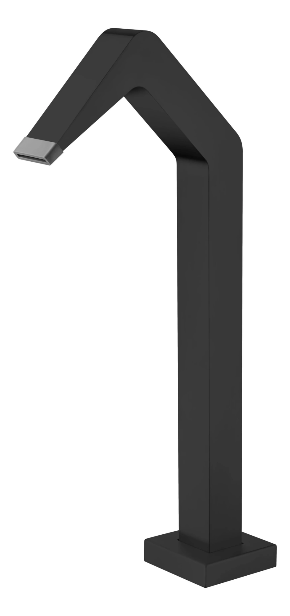 Садовая душевая колонна NIAGARA для бассейна, нержавеющая сталь S316, матово-черный цвет - CPN001/ANG