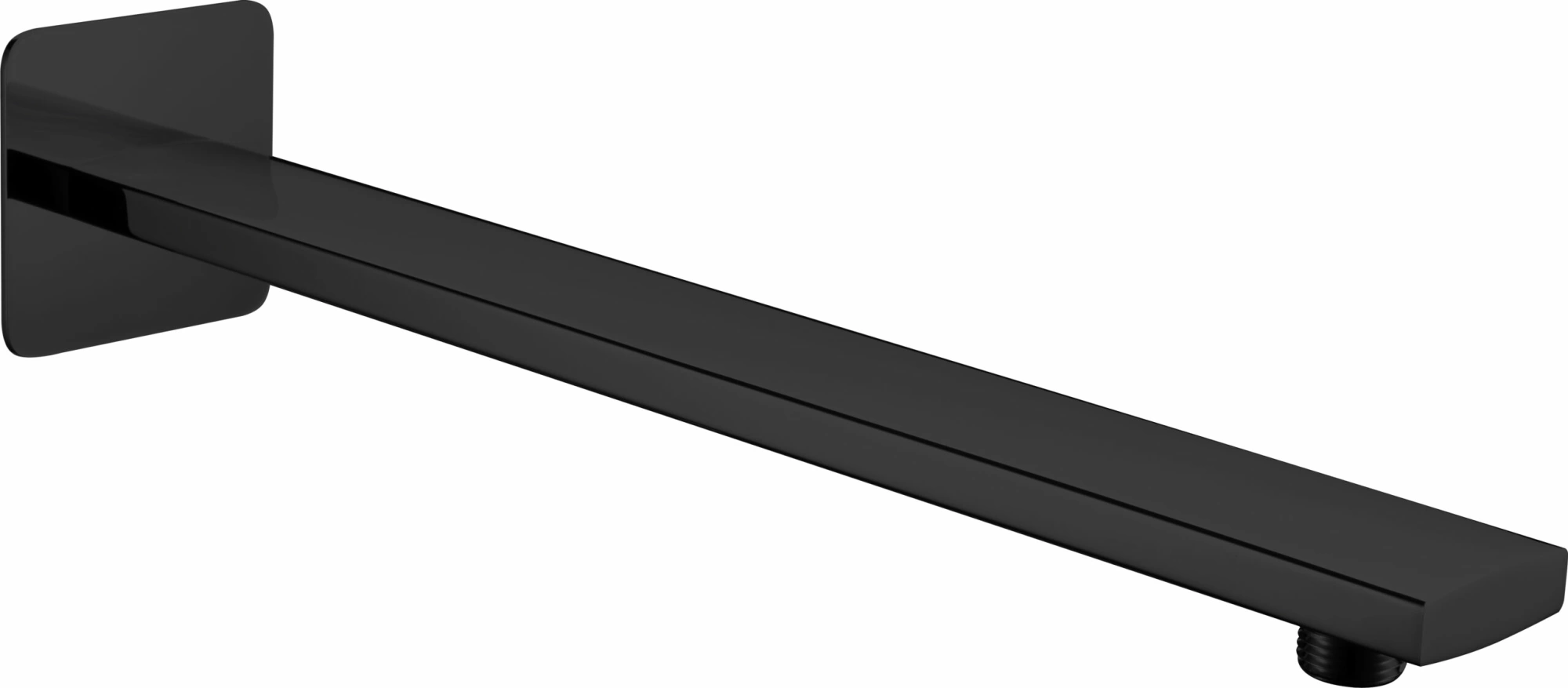 Кронштейн душевой настенный 40см imex bpc005/ng matt black