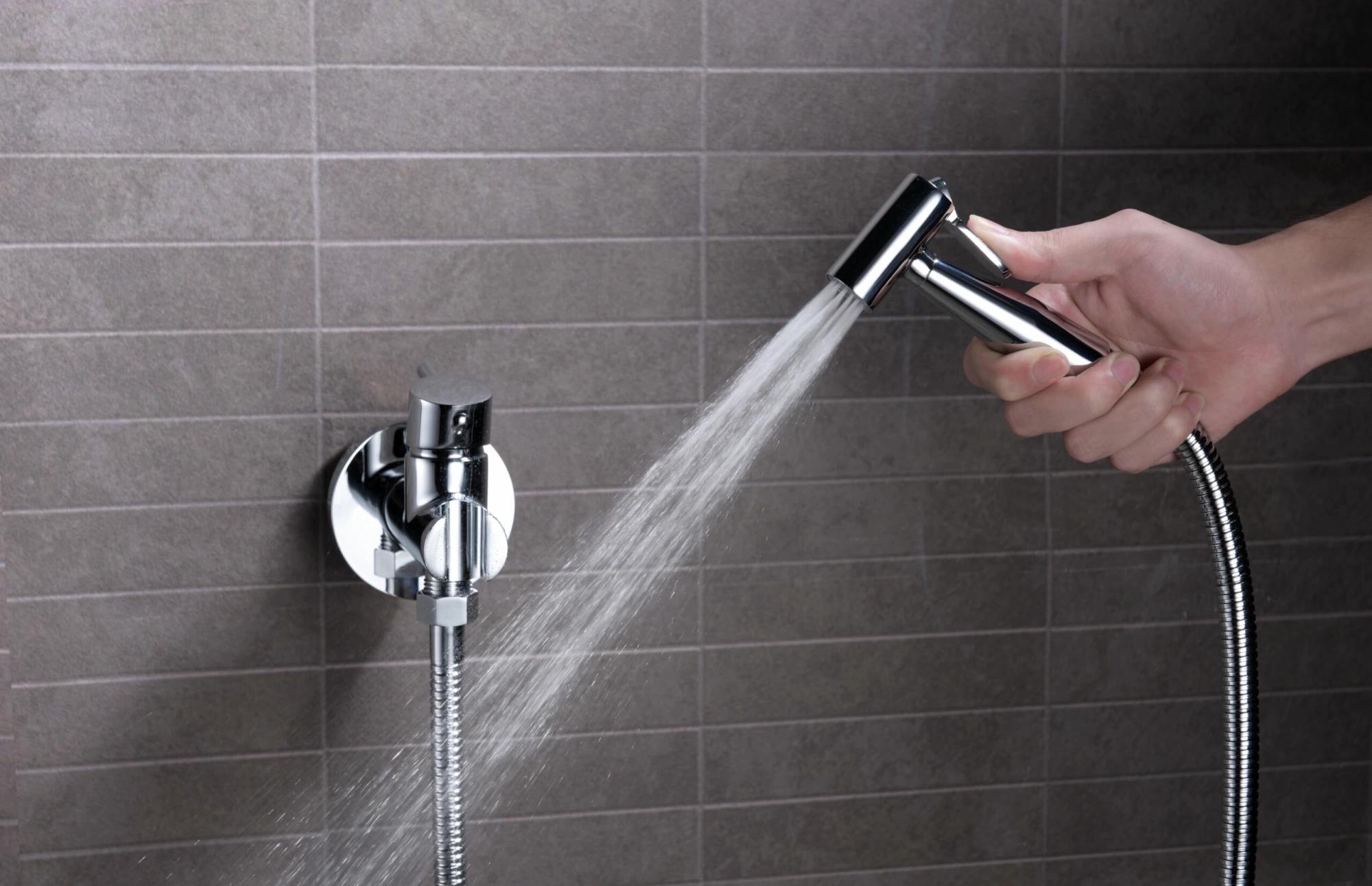 Гигиенический душ со смесителем и скрытой частью imex munich rdm001 chrome