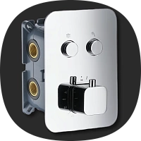 смесители скрытого монтажа