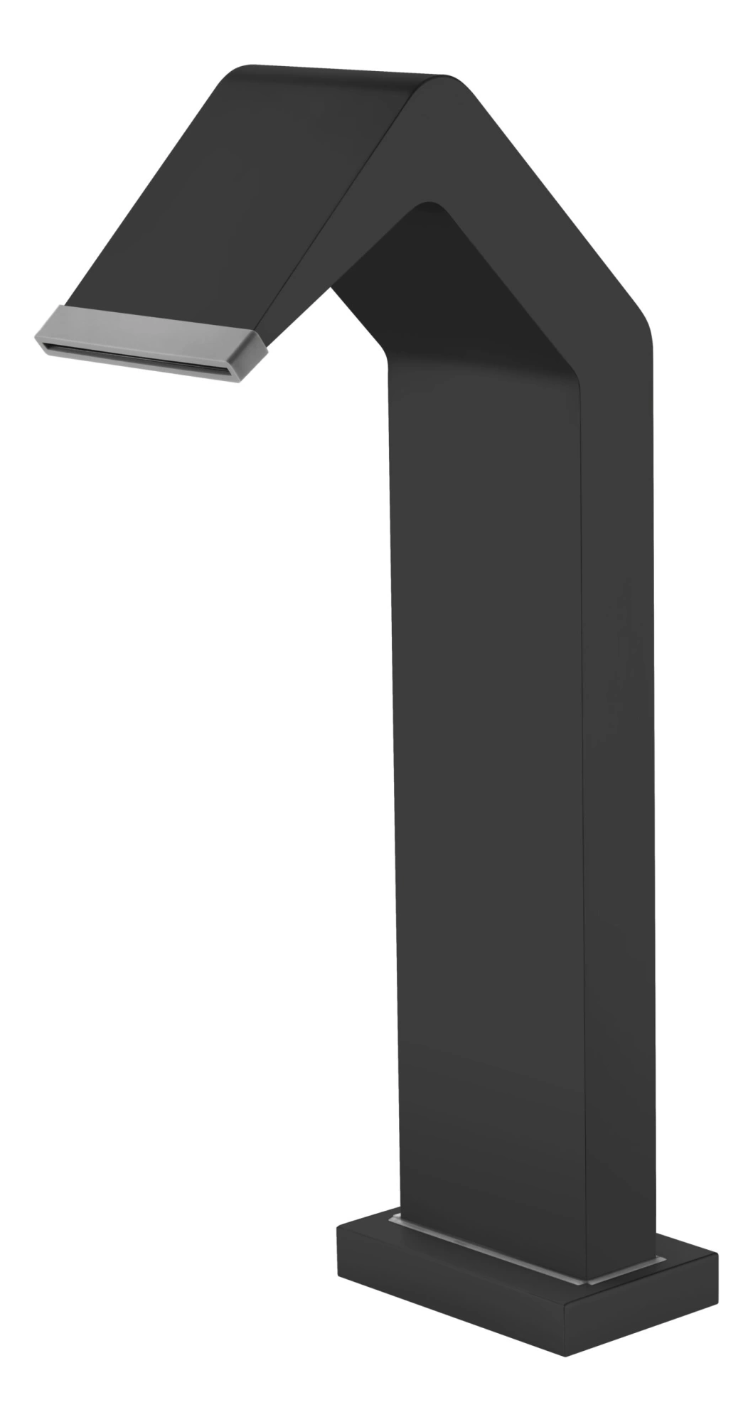 Садовая душевая колонна NIAGARA для бассейна, нержавеющая сталь S316, матово-черный цвет - CPN002/ANG